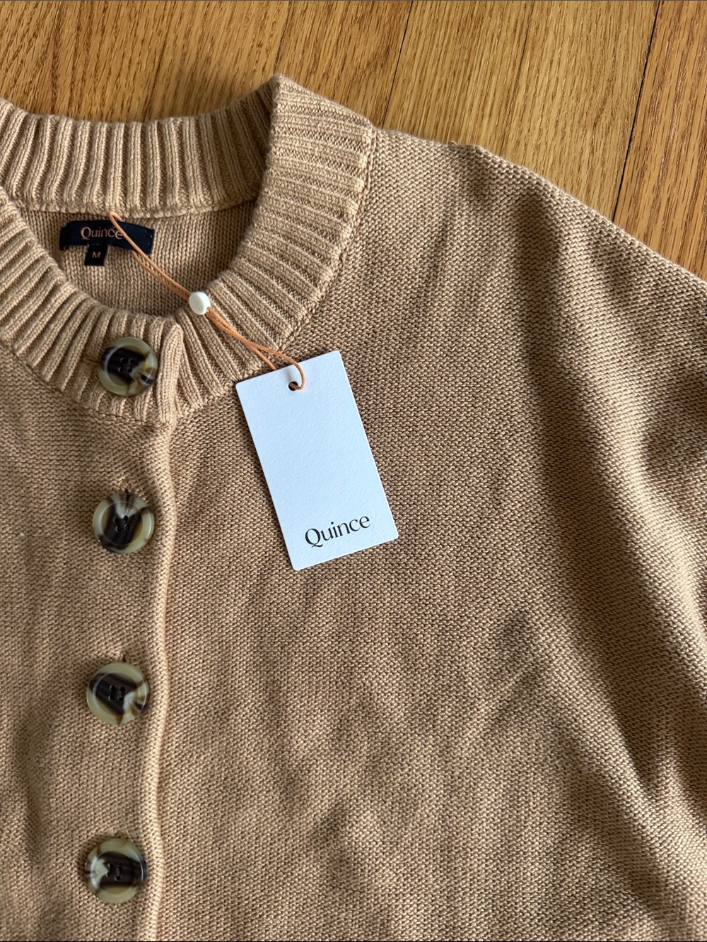 Quince cardigan, NEW